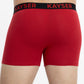 BÓXER LARGO KAYSER DE ALGODÓN ROJO DE HOMBRE
