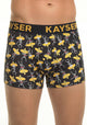 BOXER CORTO ALGODON AMARILLO HOMBRE