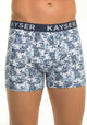 BOXER LARGO ALGODON AZUL HOMBRE
