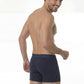 BOXER LARGO ALGODON AZUL MARINO HOMBRE
