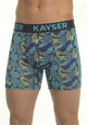BOXER LARGO ALGODON TURQUESA HOMBRE