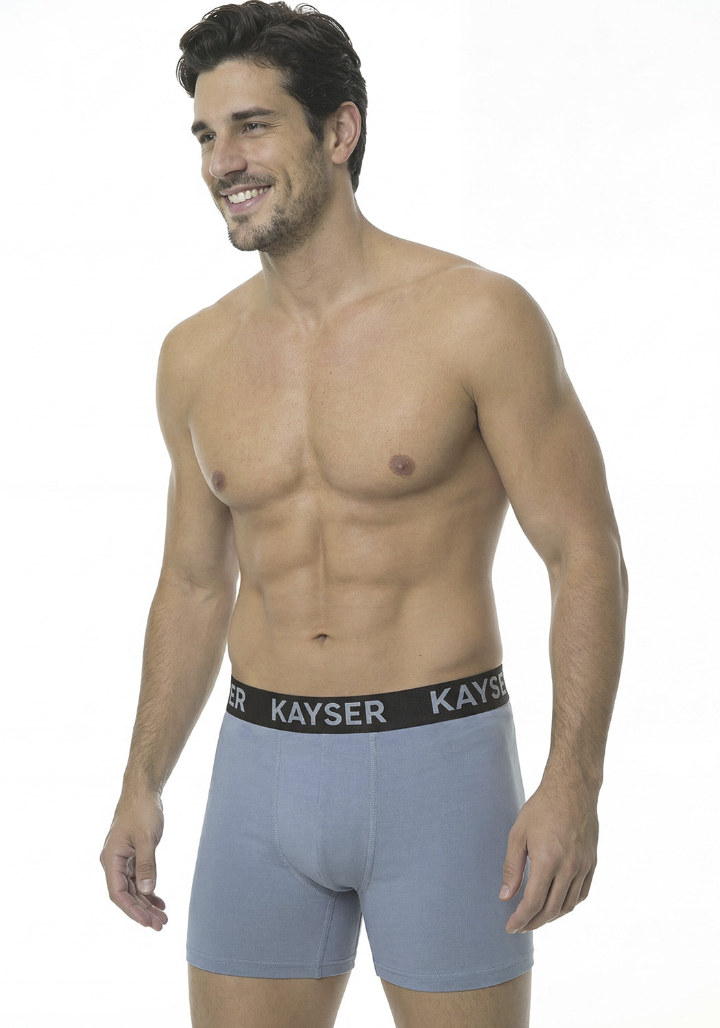 BOXER LARGO BAMBOO AZUL2 HOMBRE