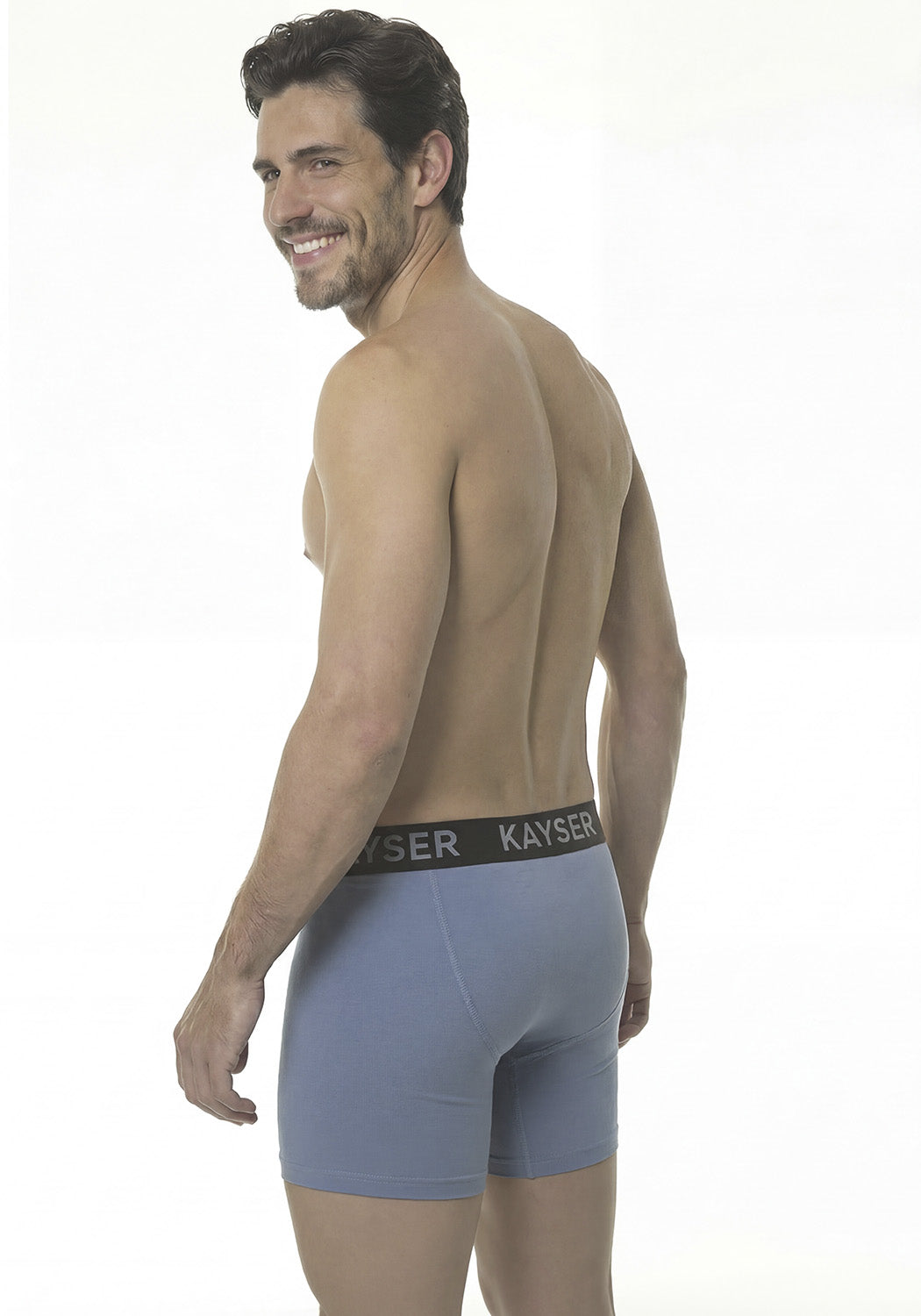 BOXER LARGO BAMBOO AZUL2 HOMBRE