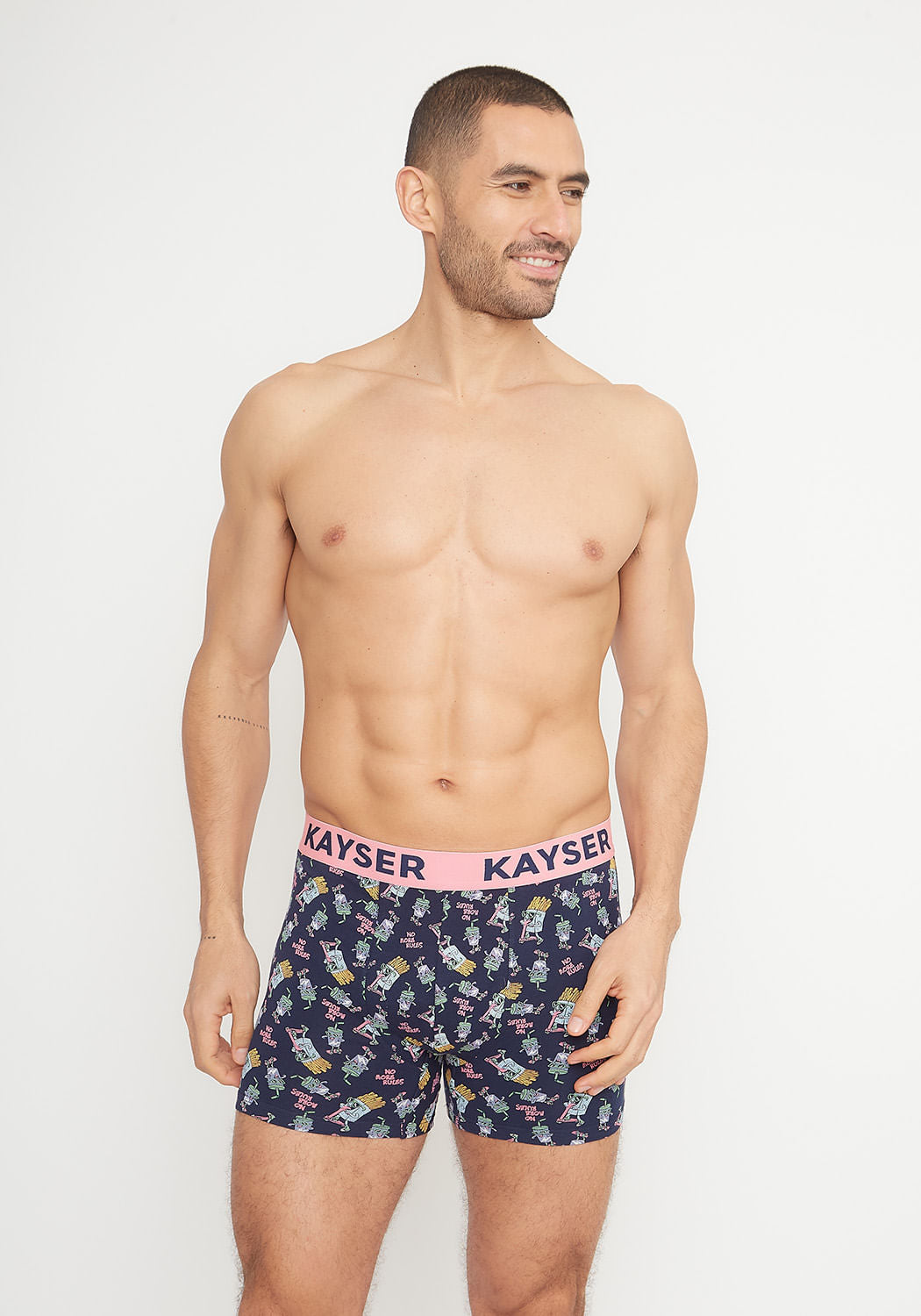 BOXER LARGO ALGODÓN