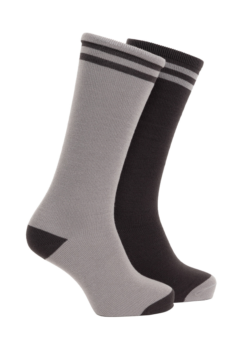 BIPACK CALCETIN SOQUETES ACRILICO GRIS HOMBRE