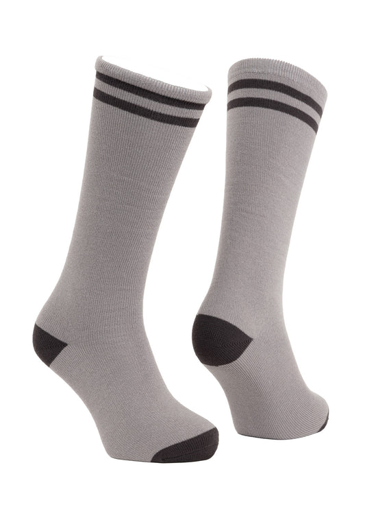 BIPACK CALCETIN SOQUETES ACRILICO GRIS HOMBRE