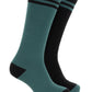 BIPACK CALCETIN SOQUETES ACRILICO NEGRO HOMBRE