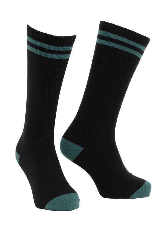 BIPACK CALCETIN SOQUETES ACRILICO NEGRO HOMBRE