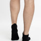 TRIPACK KAYSER  CALCETIN TOBILLEROS DE ALGODÓN NEGRO DE HOMBRE