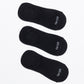 TRIPACK KAYSER  CALCETIN INVISIBLE DE ALGODÓN NEGRO DE HOMBRE