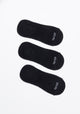 TRIPACK KAYSER  CALCETIN INVISIBLE DE ALGODÓN NEGRO DE HOMBRE