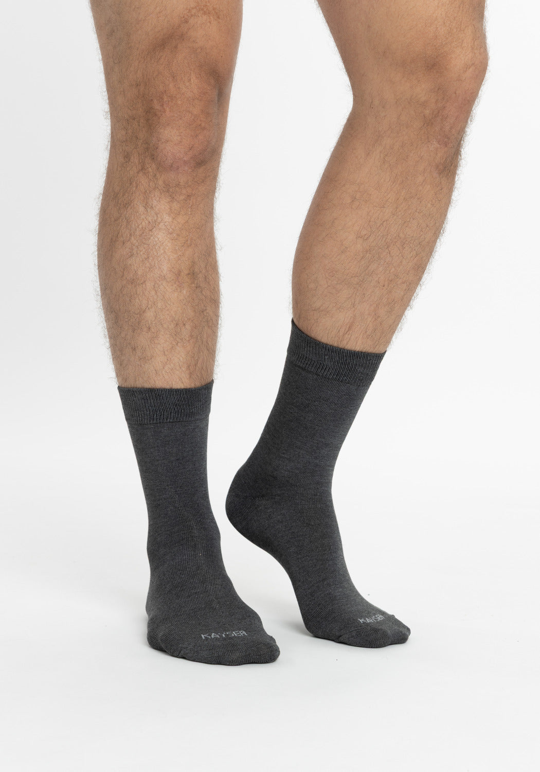 TRIPACK CALCETIN SOQUETES DE BAMBOO GRIS DE HOMBRE