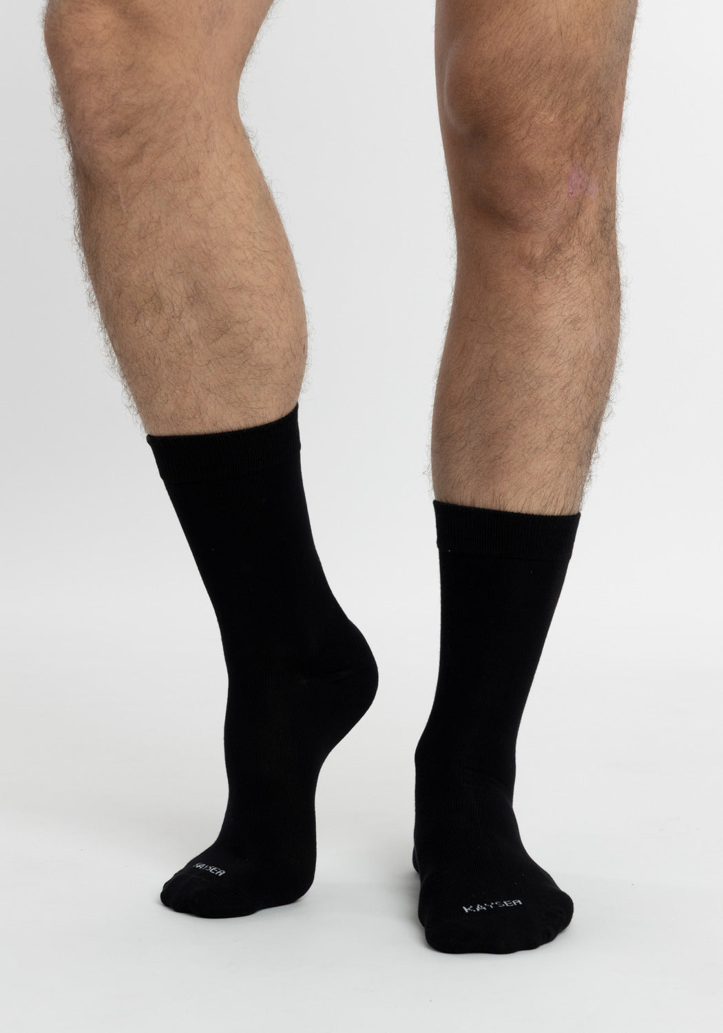 TRIPACK KAYSER  CALCETIN SOQUETES DE BAMBOO NEGRO DE HOMBRE