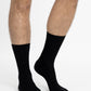 TRIPACK CALCETIN SOQUETES DE BAMBOO NEGRO DE HOMBRE