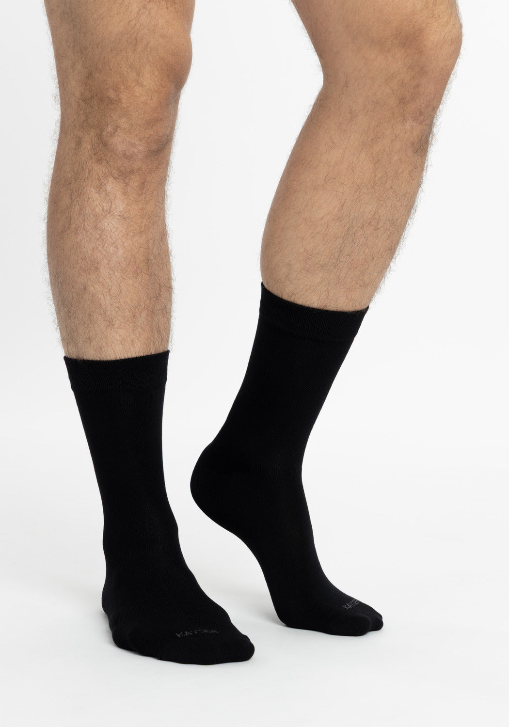 TRIPACK CALCETIN SOQUETES DE BAMBOO NEGRO DE HOMBRE