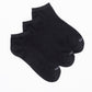 TRIPACK CALCETIN TOBILLEROS DE BAMBOO NEGRO DE HOMBRE