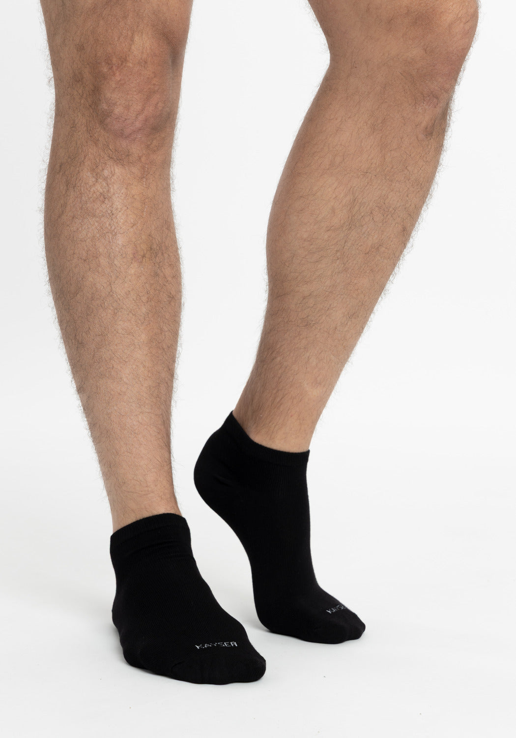 TRIPACK CALCETIN TOBILLEROS DE BAMBOO NEGRO DE HOMBRE