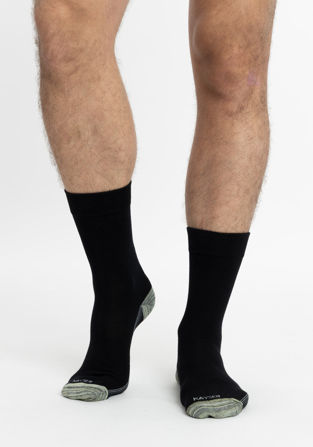TRIPACK KAYSER  CALCETIN SOQUETES DE ALGODÓN COBRE NEGRO DE HOMBRE