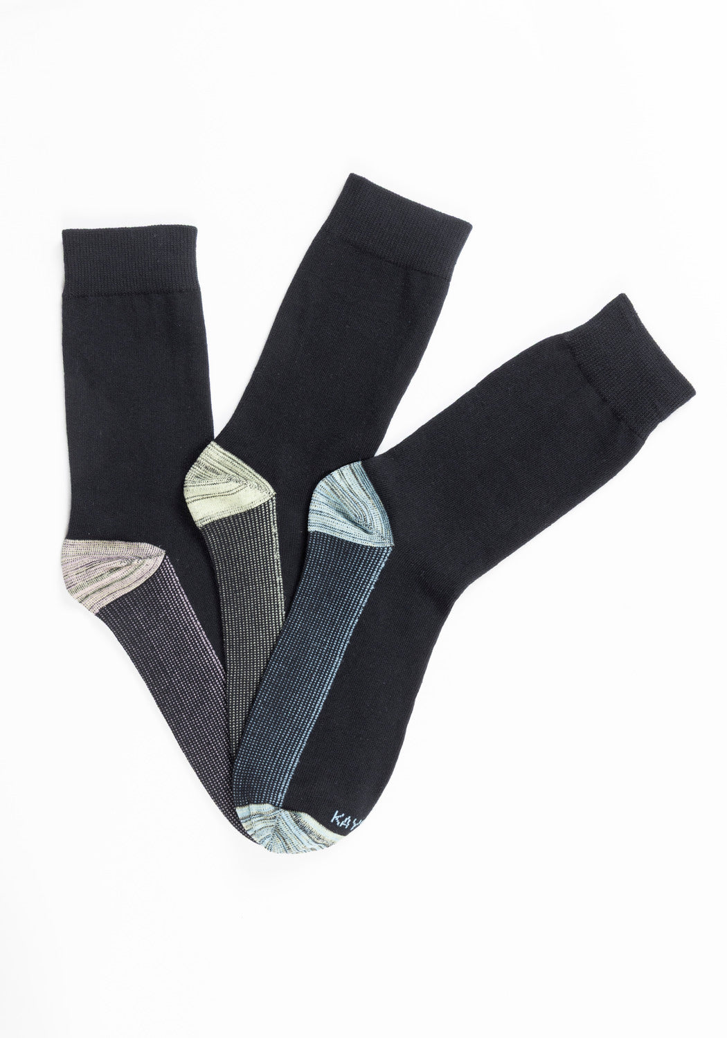 TRIPACK CALCETIN SOQUETES DE ALGODÓN COBRE NEGRO DE HOMBRE