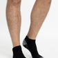 TRIPACK KAYSER  CALCETIN TOBILLEROS DE ALGODÓN COBRE NEGRO DE HOMBRE