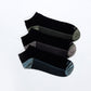 TRIPACK CALCETIN TOBILLEROS DE ALGODÓN COBRE NEGRO DE HOMBRE