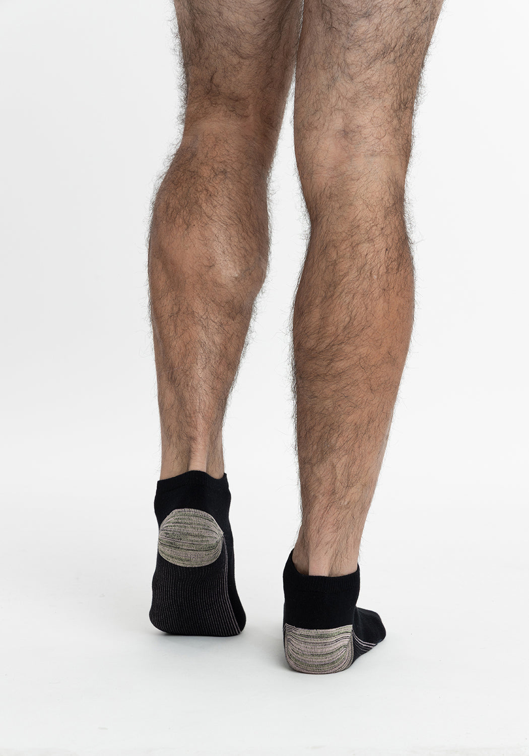 TRIPACK CALCETIN TOBILLEROS DE ALGODÓN COBRE NEGRO DE HOMBRE