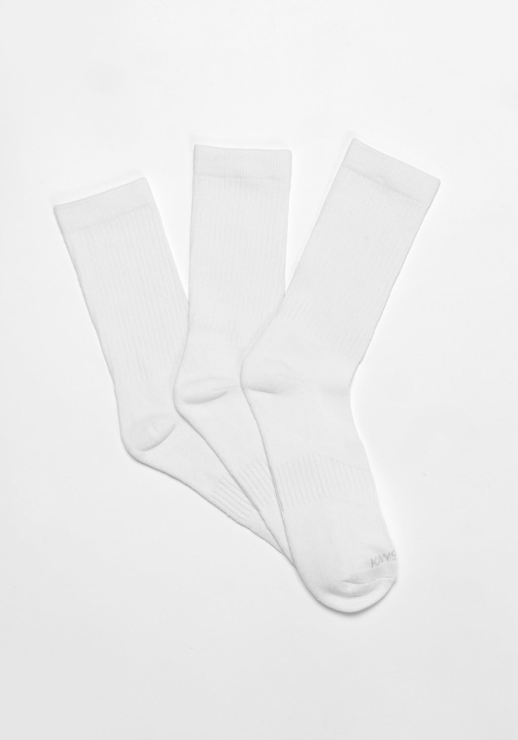 TRIPACK CALCETIN SOQUETES DE ALGODÓN BLANCO DE HOMBRE