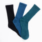 TRIPACK KAYSER CALCETIN SOQUETES DE ALGODÓN AZUL DE HOMBRE