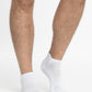 TRIPACK CALCETIN TOBILLEROS DE ALGODÓN BLANCO DE HOMBRE