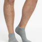 TRIPACK CALCETIN TOBILLEROS DE ALGODÓN GRIS DE HOMBRE