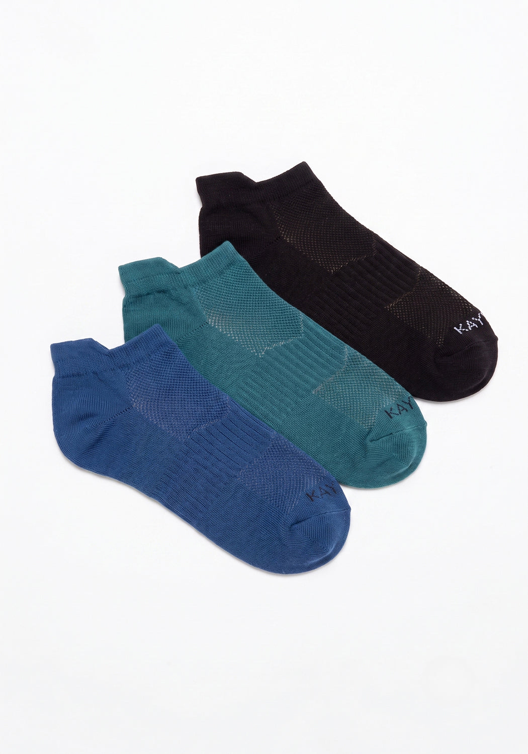 TRIPACK KAYSER CALCETIN TOBILLEROS DE ALGODÓN AZUL DE HOMBRE