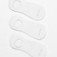 TRIPACK CALCETIN INVISIBLE DE ALGODÓN BLANCO DE HOMBRE