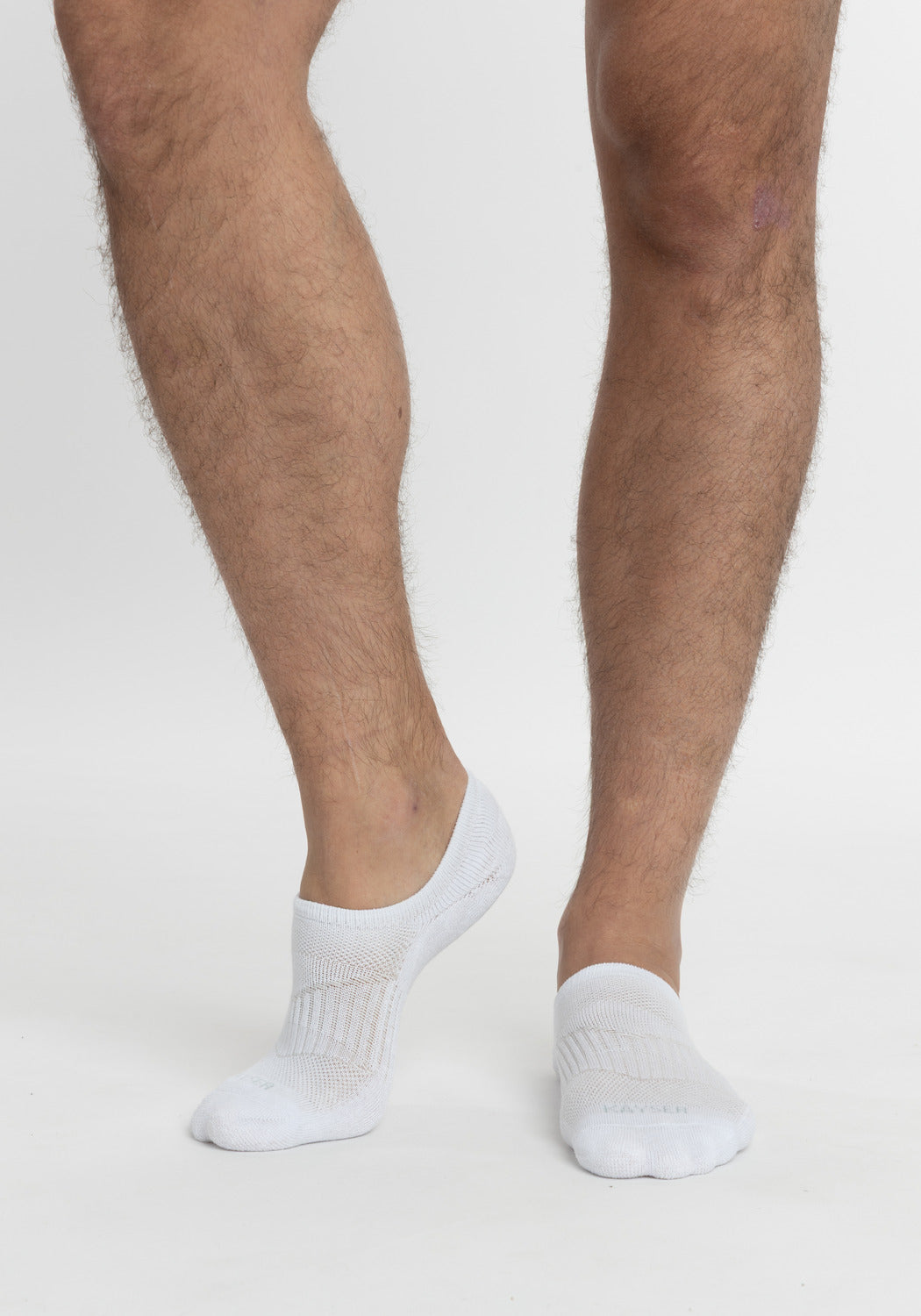 TRIPACK CALCETIN INVISIBLE DE ALGODÓN BLANCO DE HOMBRE