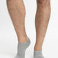 TRIPACK CALCETIN INVISIBLE DE ALGODÓN GRIS DE HOMBRE