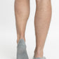 TRIPACK CALCETIN INVISIBLE DE ALGODÓN GRIS DE HOMBRE