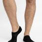 TRIPACK CALCETIN INVISIBLE DE ALGODÓN NEGRO DE HOMBRE