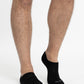 TRIPACK CALCETIN INVISIBLE DE ALGODÓN NEGRO DE HOMBRE