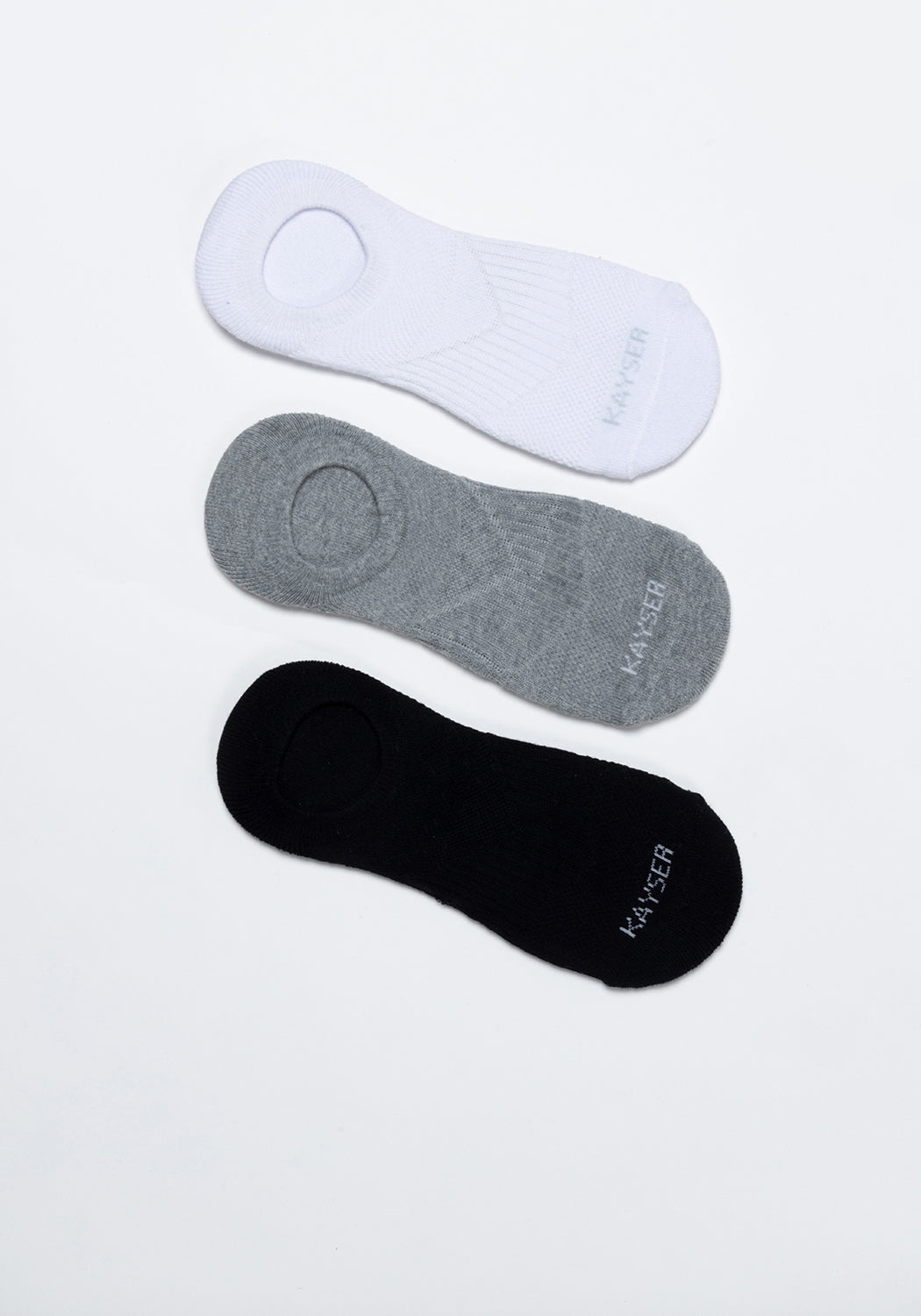 TRIPACK CALCETIN INVISIBLE ALGODÓN NEGRO HOMBRE