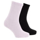 BIPACK CALCETIN SOQUETES ACRILICO LILA MUJER