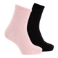 BIPACK CALCETIN SOQUETES ACRILICO ROSADO MUJER