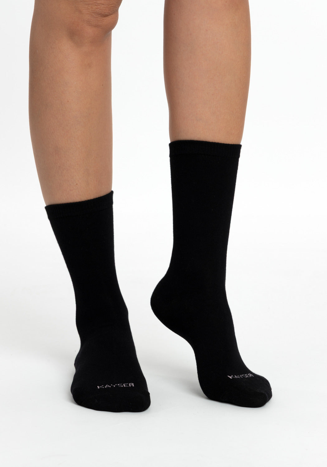TRIPACK SOQUETES DE MUJER DE ALGODÓN NEGRO