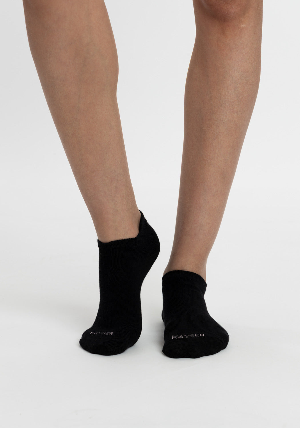 TRIPACK CALCETIN TOBILLEROS ALGODÓN NEGRO MUJER