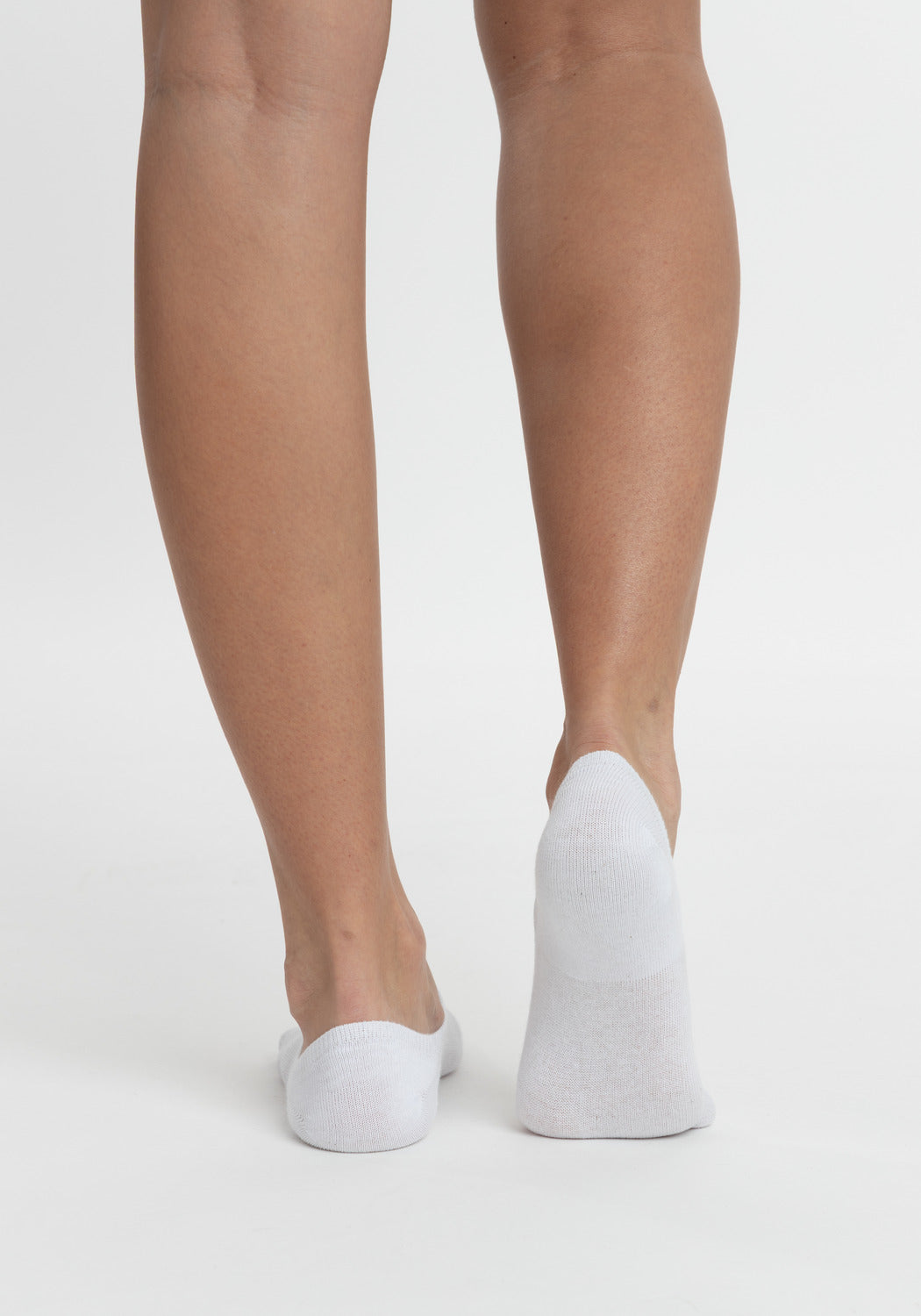TRIPACK CALCETIN INVISIBLE DE ALGODÓN BLANCO MUJER