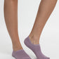 TRIPACK CALCETIN INVISIBLE DE ALGODÓN LILA DE MUJER
