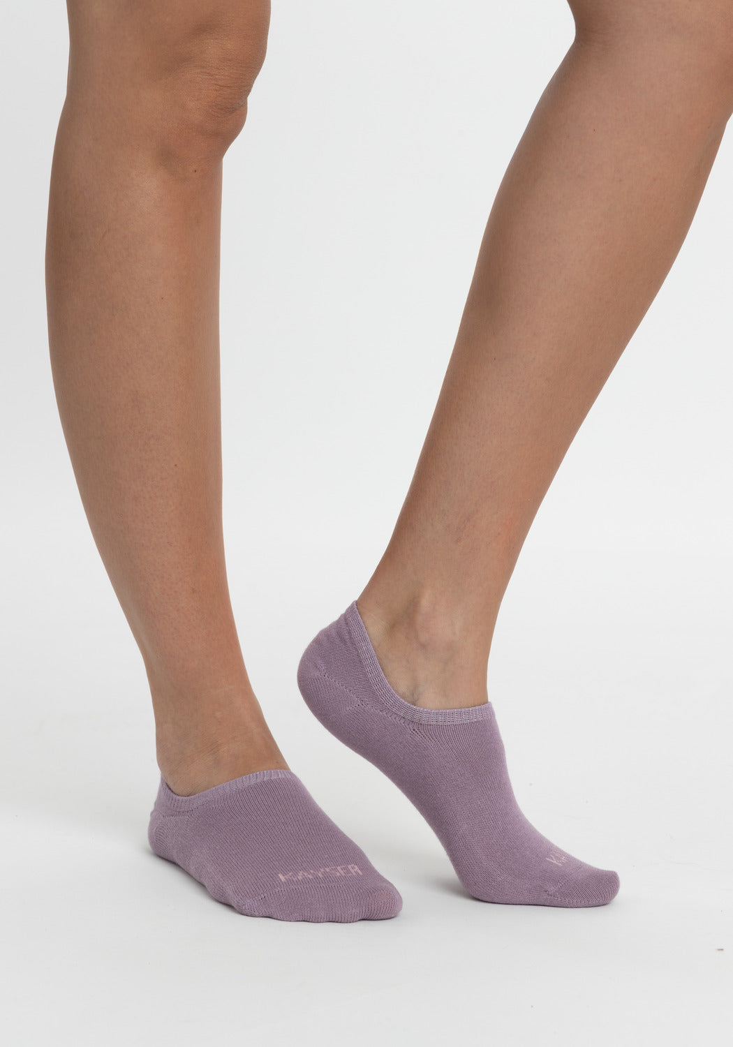 TRIPACK CALCETIN INVISIBLE DE ALGODÓN LILA DE MUJER