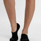 PACK X3 CALCETIN INVISIBLE DE ALGODÓN NEGRO DE MUJER