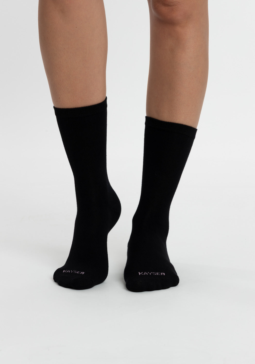 TRIPACK CALCETIN SOQUETES BAMBOO NEGRO MUJER