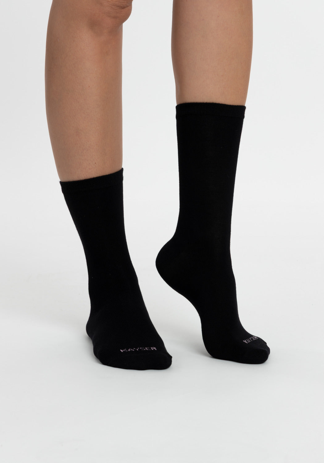 TRIPACK CALCETIN SOQUETES BAMBOO NEGRO MUJER