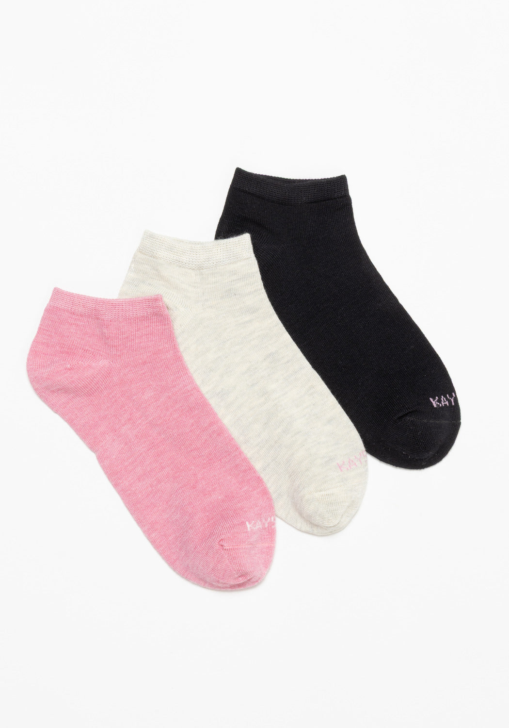 TRIPACK CALCETIN TOBILLEROS DE BAMBOO BLANCO DE MUJER
