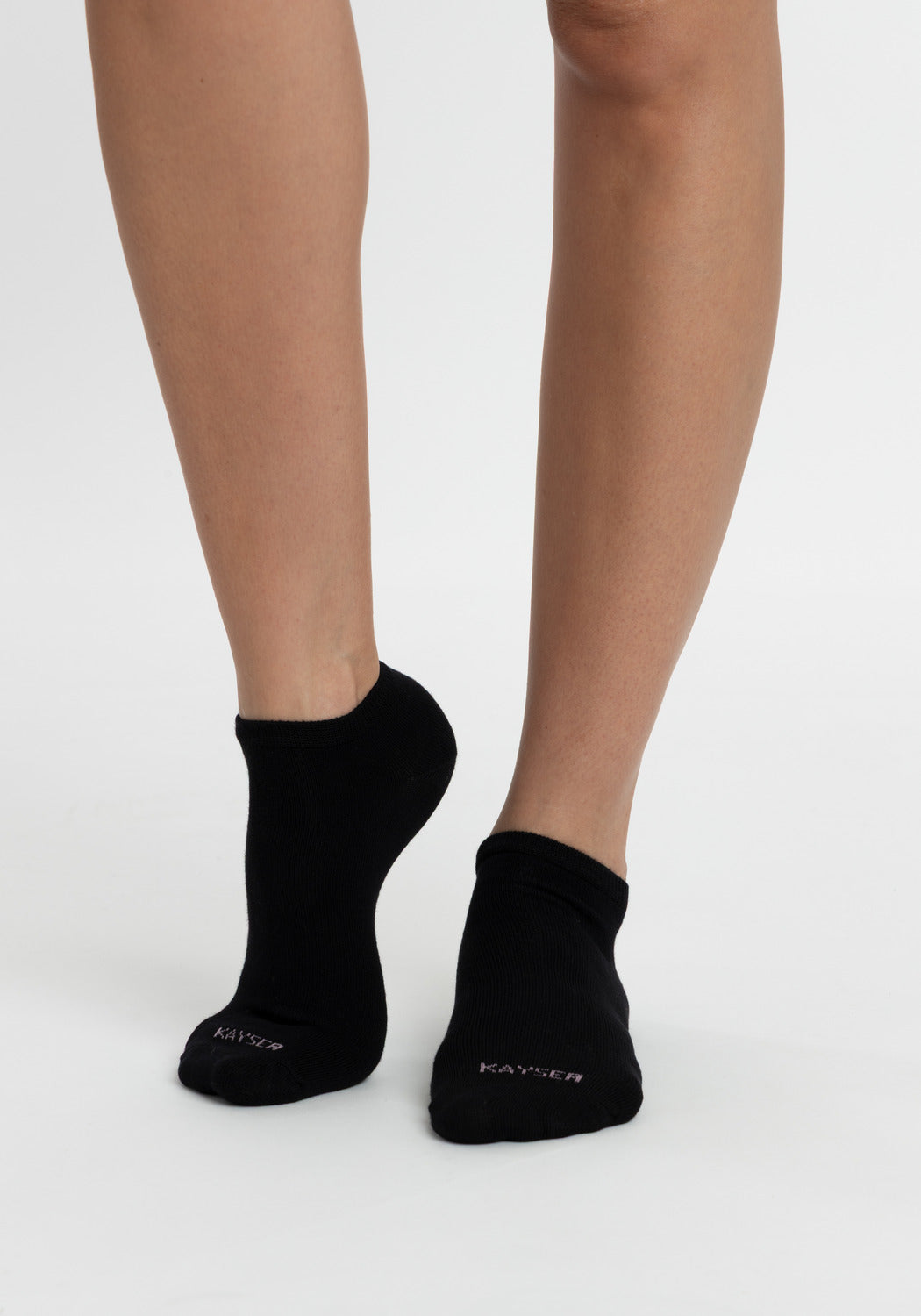 TRIPACK TOBILLEROS DE BAMBOO NEGRO DE MUJER
